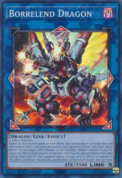 Borrelend Dragon — 25th Anniversary Rarity Collection II — Yu-Gi-Oh!