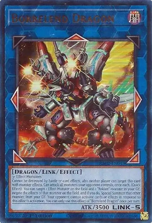 Borrelend Dragon — 25th Anniversary Rarity Collection II — Yu-Gi-Oh!