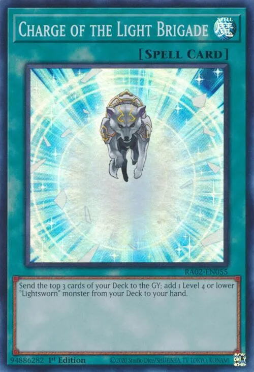 Charge of the Light Brigade — 25th Anniversary Rarity Collection II — Yu-Gi-Oh!