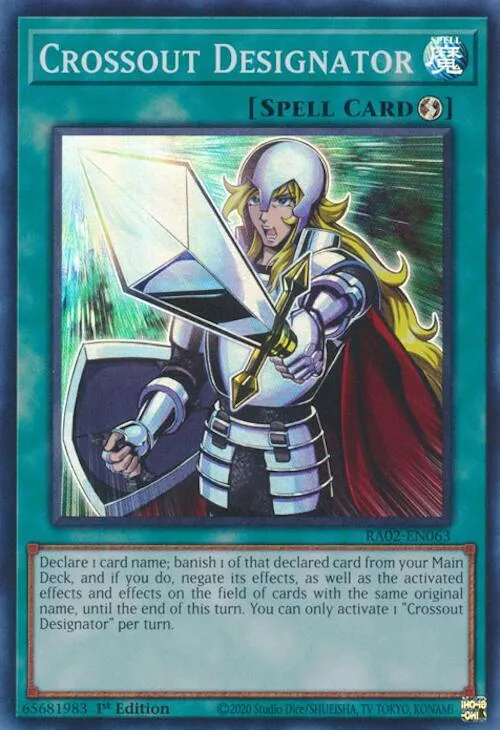 Désignateur de la Suppression — 25th Anniversary Rarity Collection II — Yu-Gi-Oh!