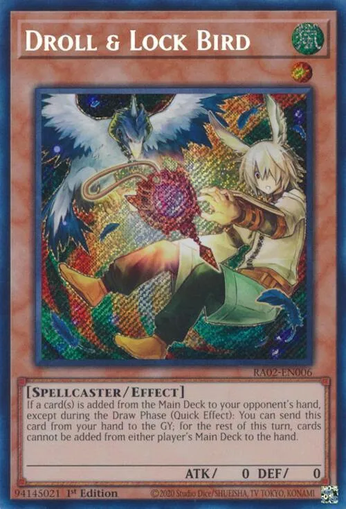 Droll & Lock Bird — 25th Anniversary Rarity Collection II — Yu-Gi-Oh!