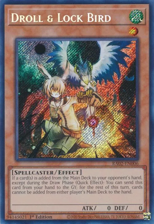 Droll & Lock Bird — 25th Anniversary Rarity Collection II — Yu-Gi-Oh!