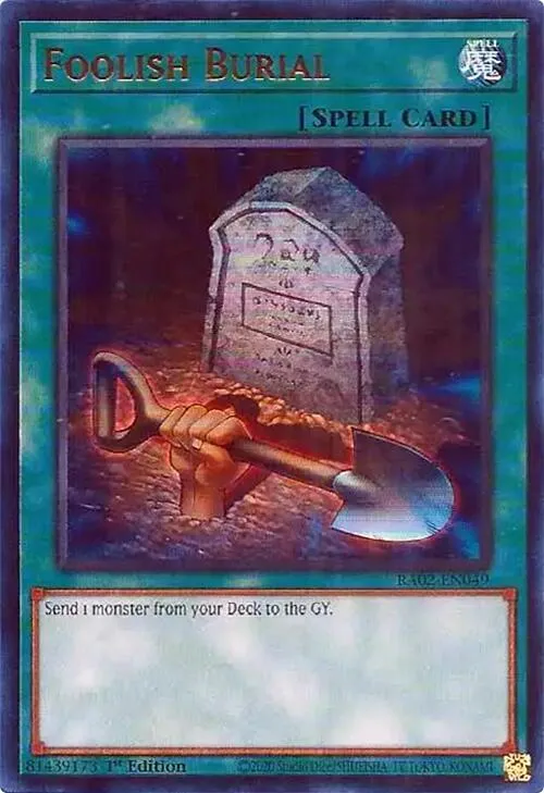 Foolish Burial — 25th Anniversary Rarity Collection II — Yu-Gi-Oh!