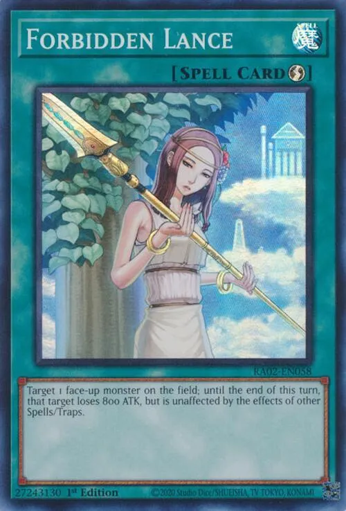 Forbidden Lance — 25th Anniversary Rarity Collection II — Yu-Gi-Oh!
