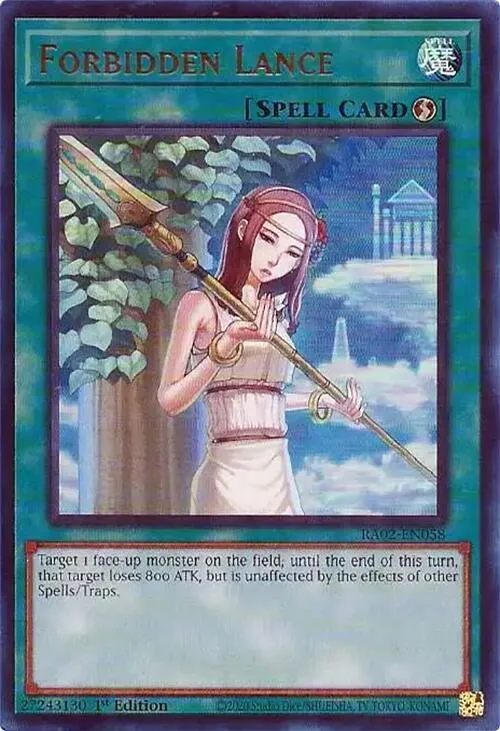 Forbidden Lance — 25th Anniversary Rarity Collection II — Yu-Gi-Oh!