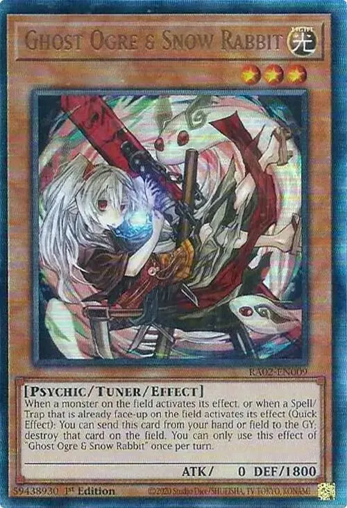Ogre Fantôme et Lapin des Neiges — 25th Anniversary Rarity Collection II — Yu-Gi-Oh!