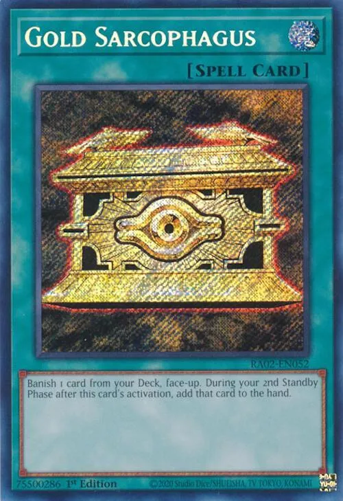 Sarcophage Doré — 25th Anniversary Rarity Collection II — Yu-Gi-Oh!