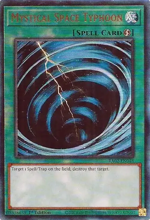 Mystical Space Typhoon — 25th Anniversary Rarity Collection II — Yu-Gi-Oh!