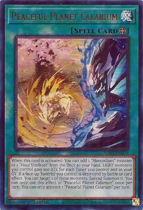 Peaceful Planet Calarium — 25th Anniversary Rarity Collection II — Yu-Gi-Oh!