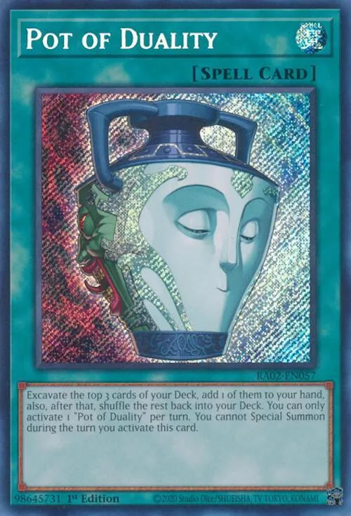 Pot de Dualité — 25th Anniversary Rarity Collection II — Yu-Gi-Oh!