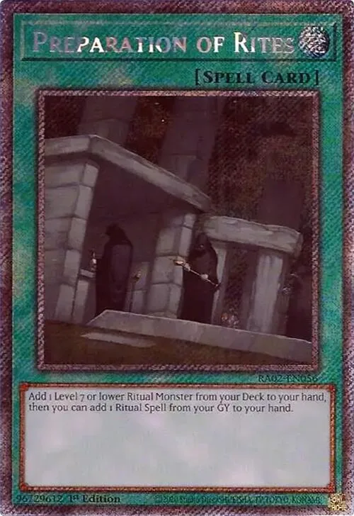 Preparation of Rites — 25th Anniversary Rarity Collection II — Yu-Gi-Oh!