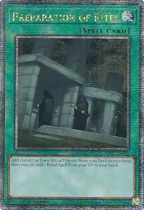 Preparation of Rites — 25th Anniversary Rarity Collection II — Yu-Gi-Oh!