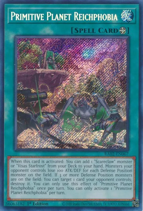Primitive Planet Reichphobia — 25th Anniversary Rarity Collection II — Yu-Gi-Oh!