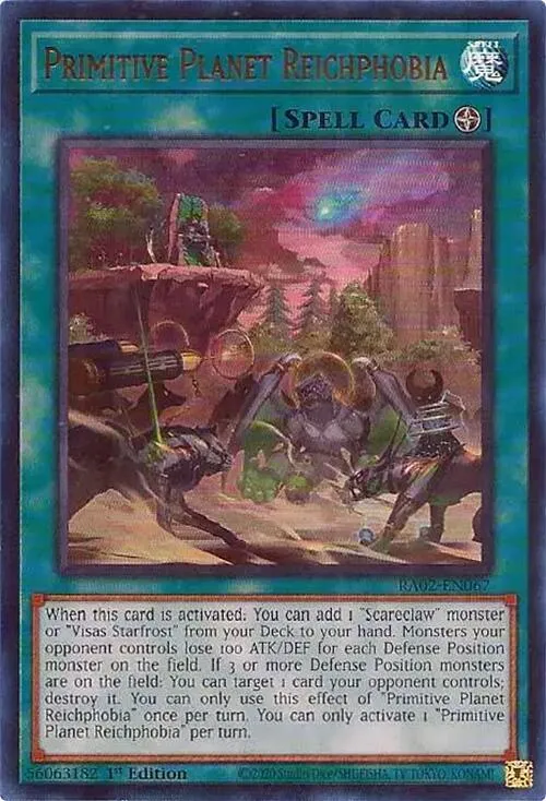 Primitive Planet Reichphobia — 25th Anniversary Rarity Collection II — Yu-Gi-Oh!
