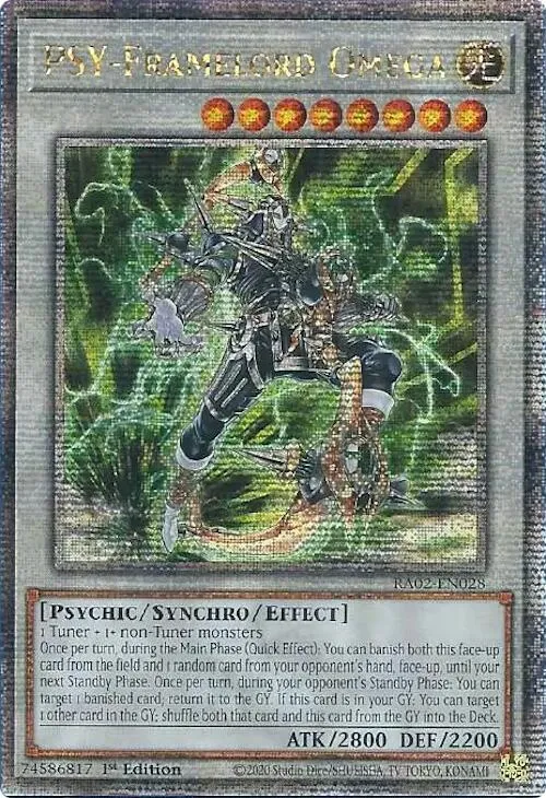 Seigneur Structure-PSY Oméga from 25th Anniversary Rarity Collection II - Yu-Gi-Oh!