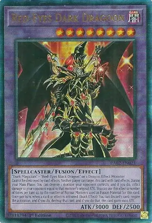 Red-Eyes Dark Dragoon — 25th Anniversary Rarity Collection II — Yu-Gi-Oh!
