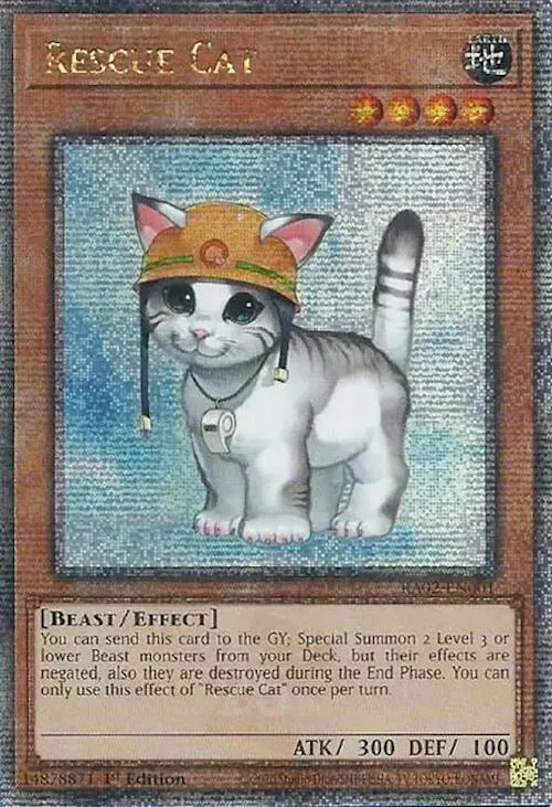 Rescue Cat — 25th Anniversary Rarity Collection II — Yu-Gi-Oh!