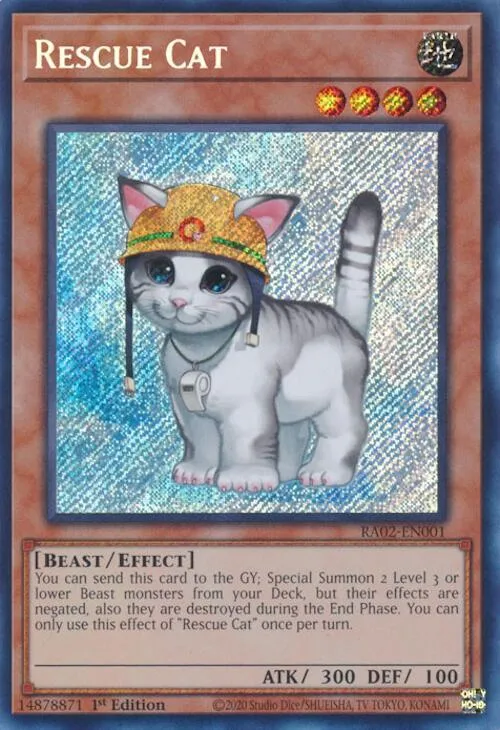 Chat Sauveteur — 25th Anniversary Rarity Collection II — Yu-Gi-Oh!