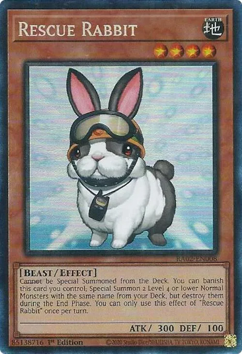 Rescue Rabbit — 25th Anniversary Rarity Collection II — Yu-Gi-Oh!