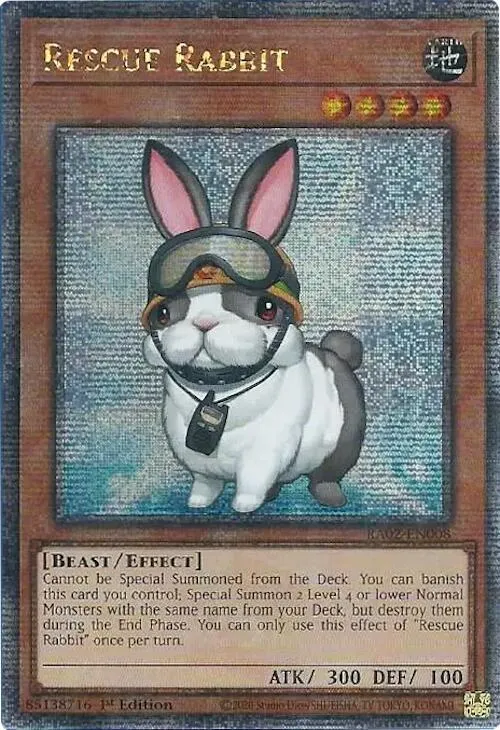 Rescue Rabbit — 25th Anniversary Rarity Collection II — Yu-Gi-Oh!