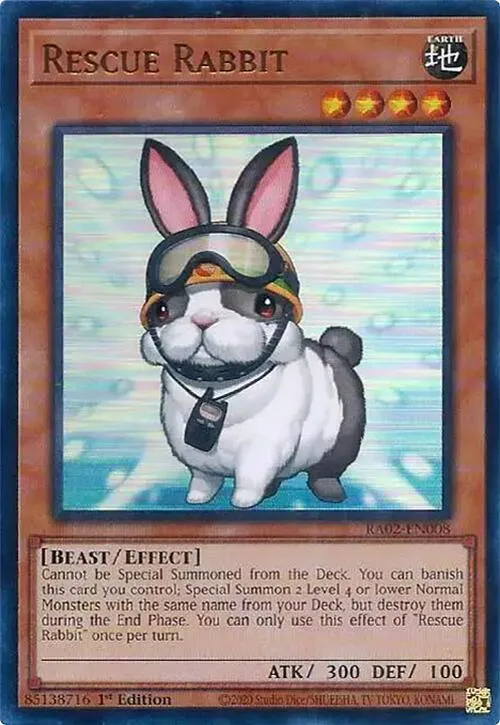 Rescue Rabbit — 25th Anniversary Rarity Collection II — Yu-Gi-Oh!