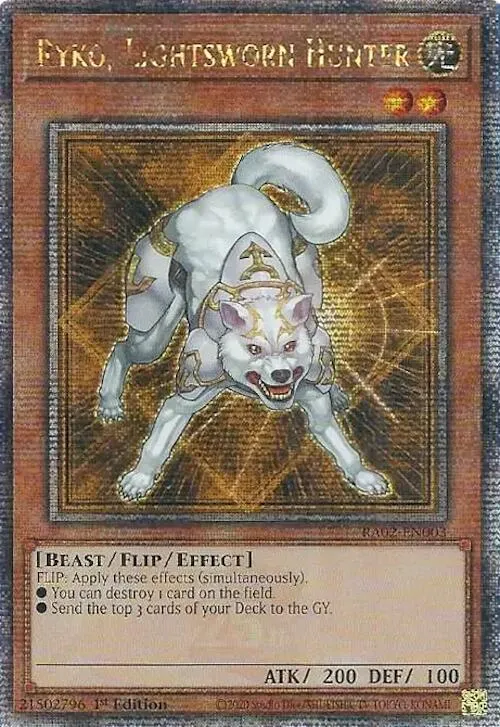 Ryko, Lightsworn Hunter — 25th Anniversary Rarity Collection II — Yu-Gi-Oh!