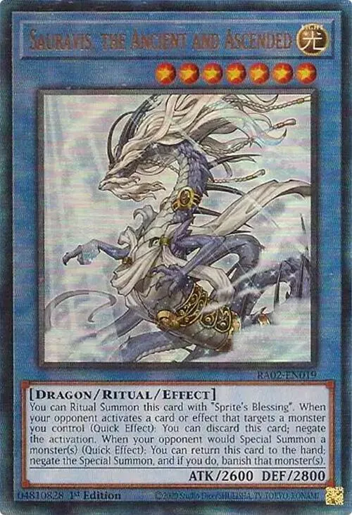 Sauravis, the Ancient and Ascended — 25th Anniversary Rarity Collection II — Yu-Gi-Oh!