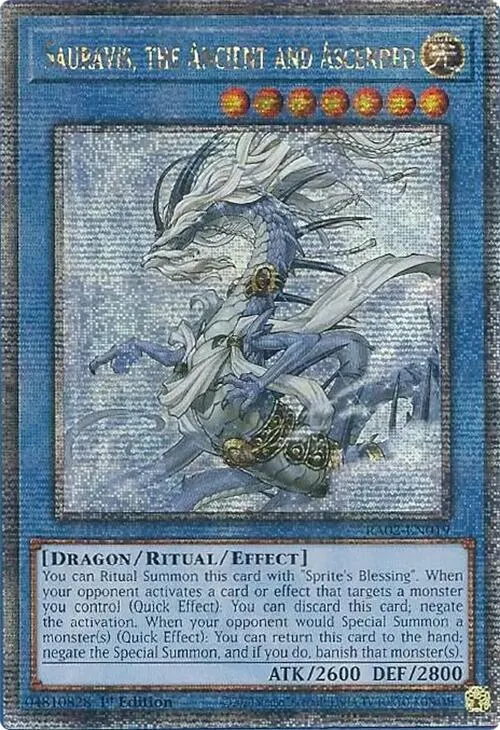 Sauravis, the Ancient and Ascended — 25th Anniversary Rarity Collection II — Yu-Gi-Oh!