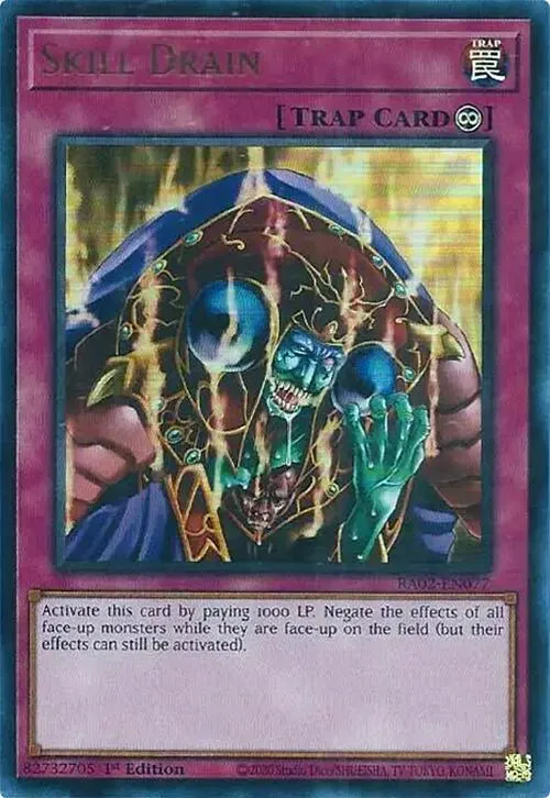 Skill Drain — 25th Anniversary Rarity Collection II — Yu-Gi-Oh!