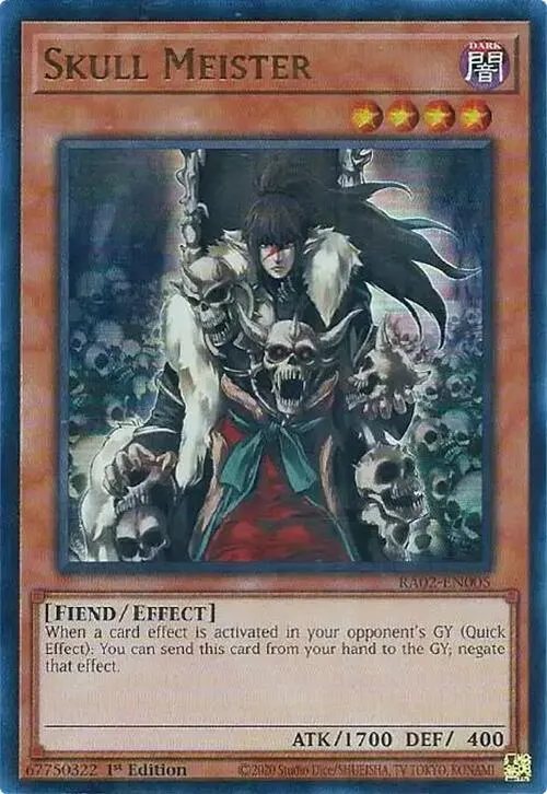 Skull Meister — 25th Anniversary Rarity Collection II — Yu-Gi-Oh!