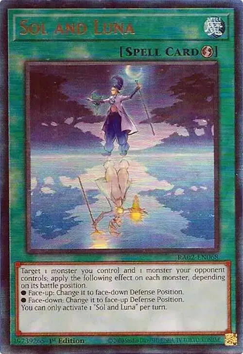 Sol and Luna — 25th Anniversary Rarity Collection II — Yu-Gi-Oh!