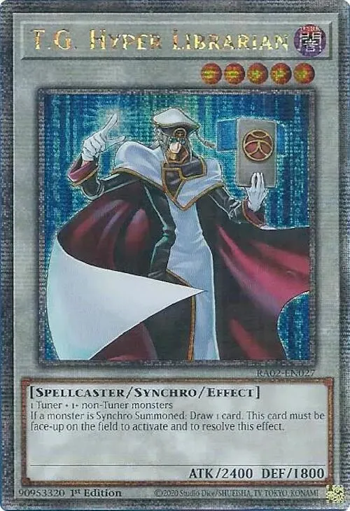 T.G. Hyper Librarian — 25th Anniversary Rarity Collection II — Yu-Gi-Oh!