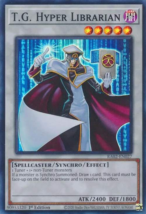 T.G. Hyper Librarian — 25th Anniversary Rarity Collection II — Yu-Gi-Oh!