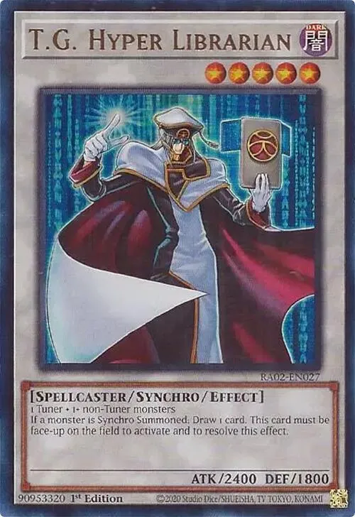 T.G. Hyper Librarian — 25th Anniversary Rarity Collection II — Yu-Gi-Oh!