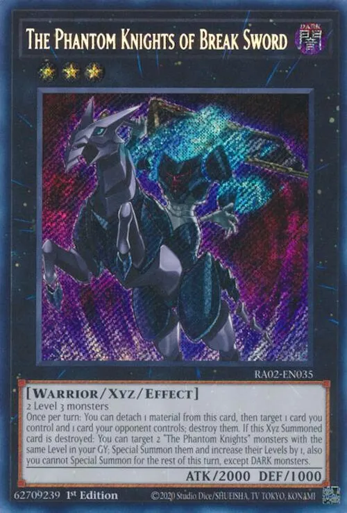 The Phantom Knights of Break Sword — 25th Anniversary Rarity Collection II — Yu-Gi-Oh!