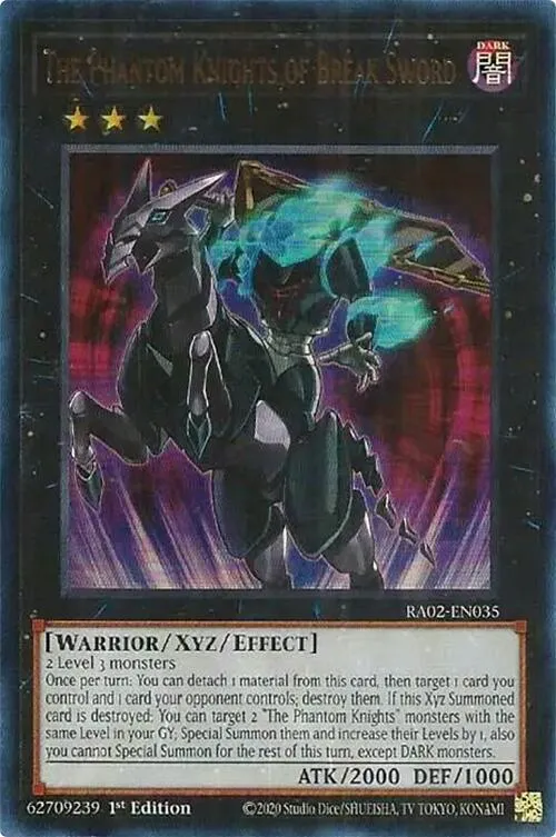 The Phantom Knights of Break Sword — 25th Anniversary Rarity Collection II — Yu-Gi-Oh!