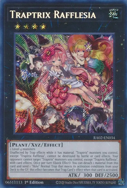 Traptrix Rafflesia — 25th Anniversary Rarity Collection II — Yu-Gi-Oh!