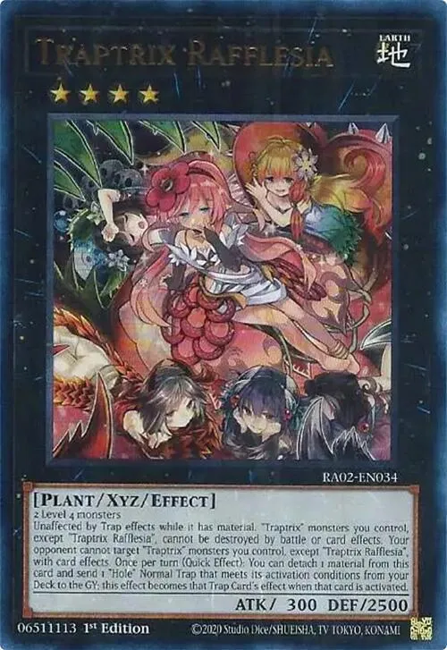 Traptrix Rafflesia — 25th Anniversary Rarity Collection II — Yu-Gi-Oh!