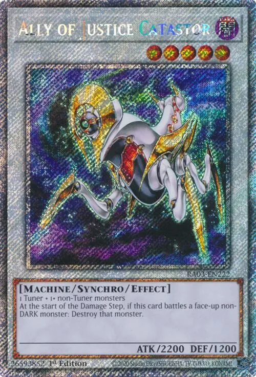 Ally of Justice Catastor — Quarter Century Bonanza — Yu-Gi-Oh!