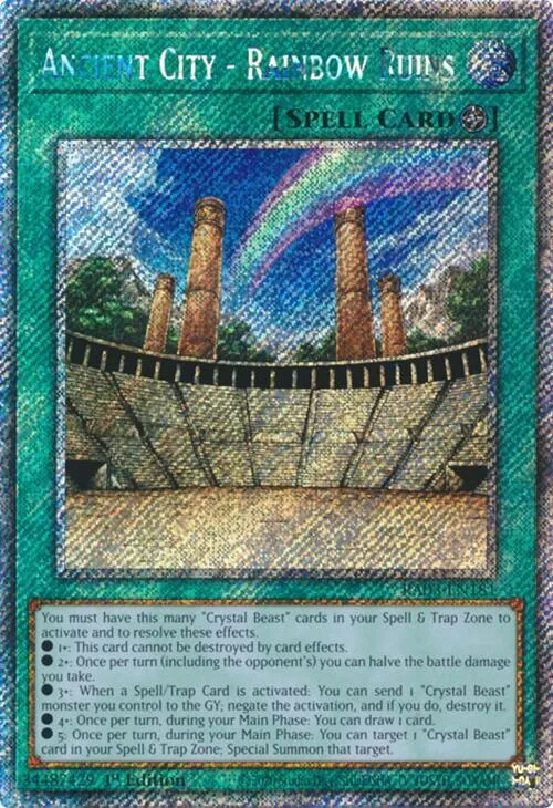 Ancient City - Rainbow Ruins — Quarter Century Bonanza — Yu-Gi-Oh!