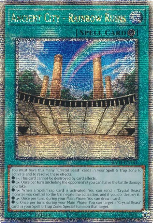 Ancient City - Rainbow Ruins — Quarter Century Bonanza — Yu-Gi-Oh!