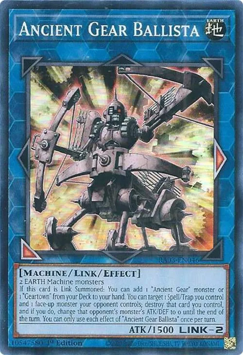 Ancient Gear Ballista — Quarter Century Bonanza — Yu-Gi-Oh!
