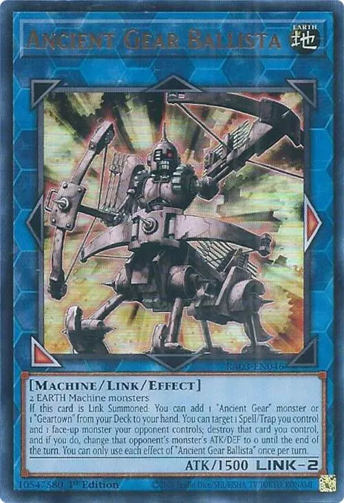 Ancient Gear Ballista — Quarter Century Bonanza — Yu-Gi-Oh!