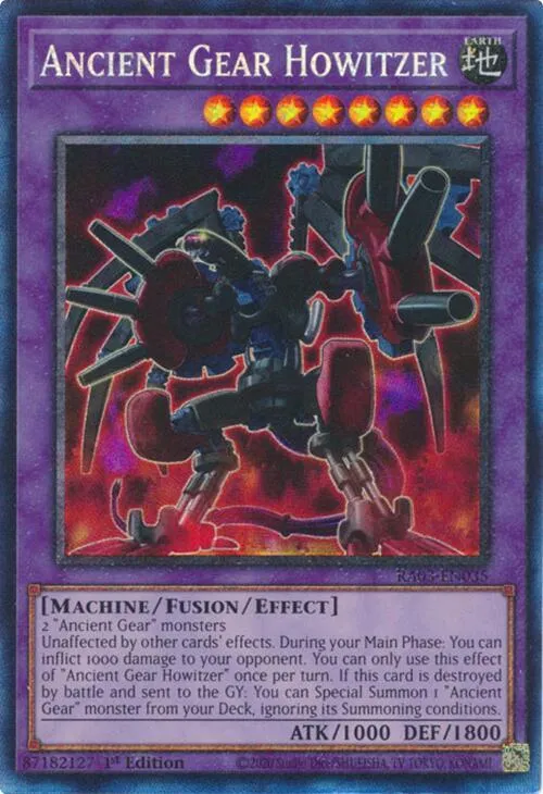 Ancient Gear Howitzer — Quarter Century Bonanza — Yu-Gi-Oh!