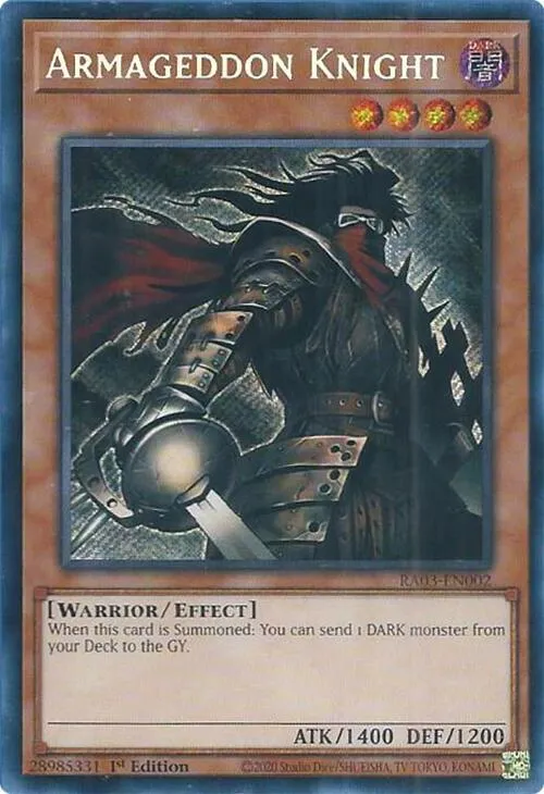 Armageddon Knight — Quarter Century Bonanza — Yu-Gi-Oh!