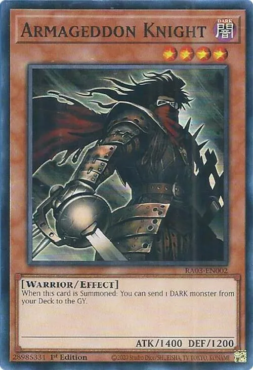 Armageddon Knight — Quarter Century Bonanza — Yu-Gi-Oh!