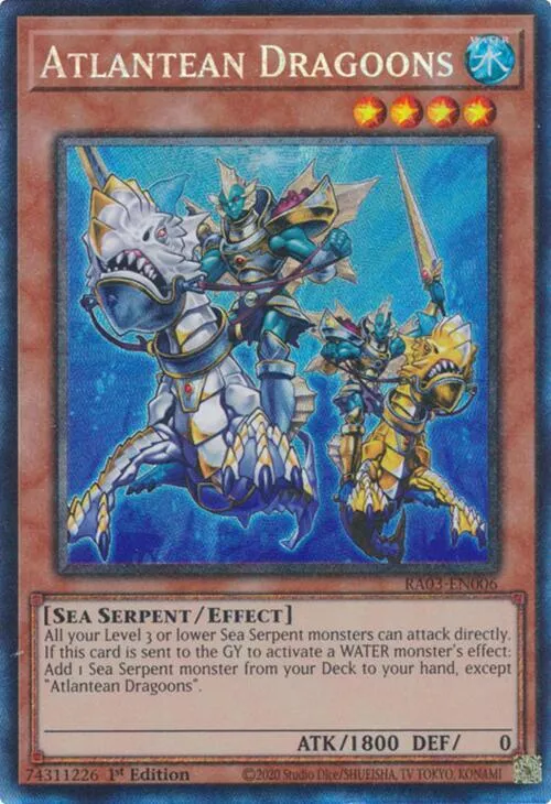 Atlantean Dragoons — Quarter Century Bonanza — Yu-Gi-Oh!