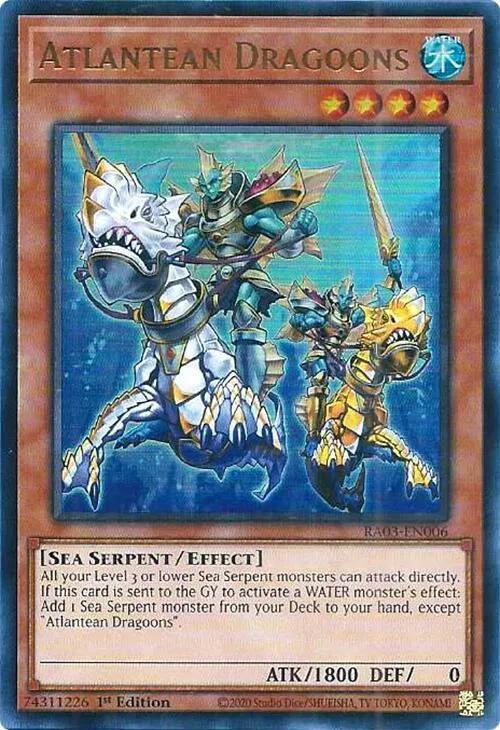 Atlantean Dragoons — Quarter Century Bonanza — Yu-Gi-Oh!