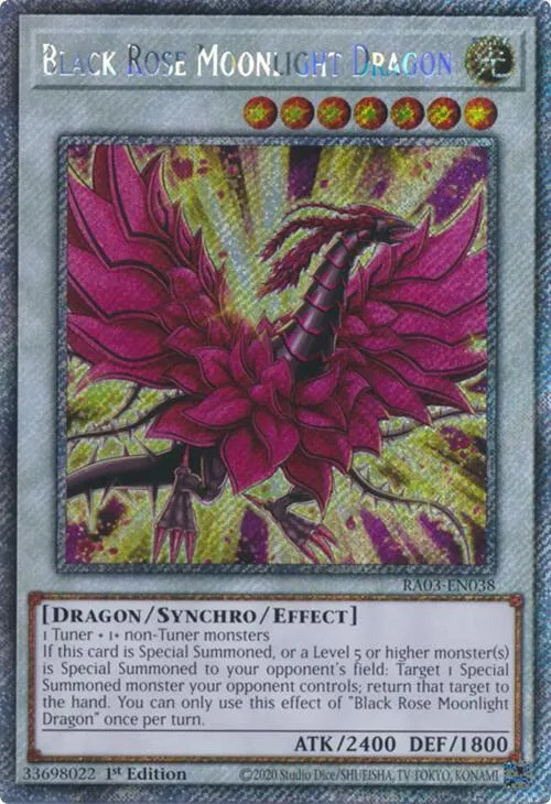 Black Rose Moonlight Dragon — Quarter Century Bonanza — Yu-Gi-Oh!
