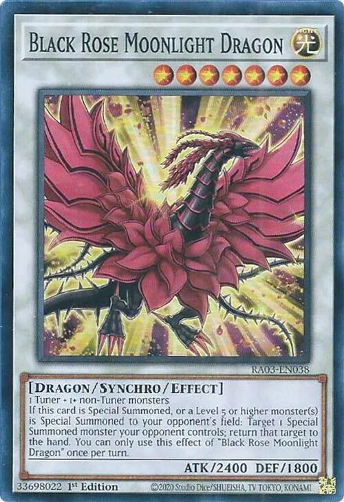 Black Rose Moonlight Dragon — Quarter Century Bonanza — Yu-Gi-Oh!